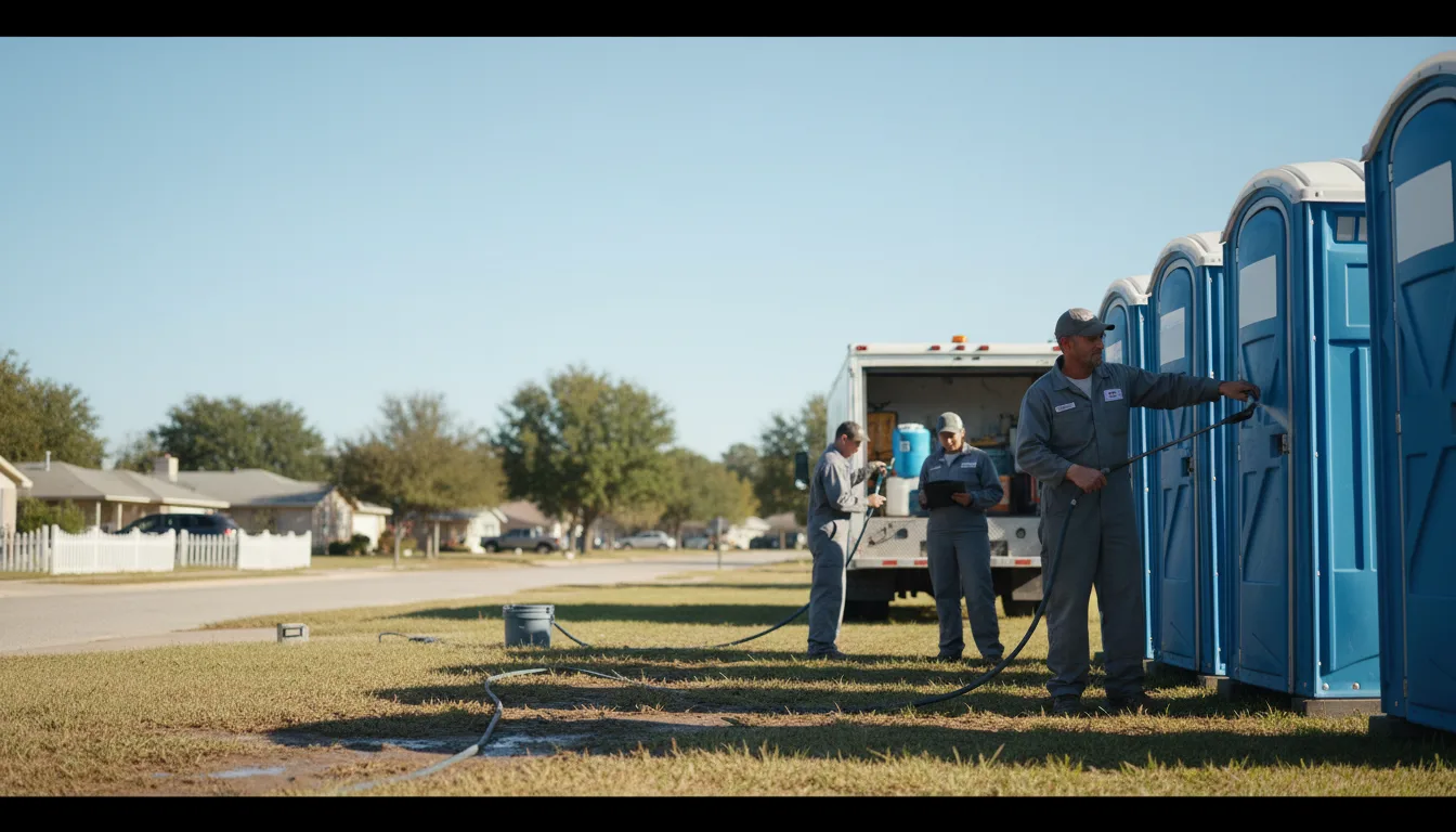 Long-Term Portable Toilet Rental in Deep River, IA near me